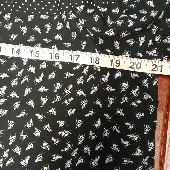 Diane Freis Vintage Black & White Jacket Blouse - Picture 9 of 10